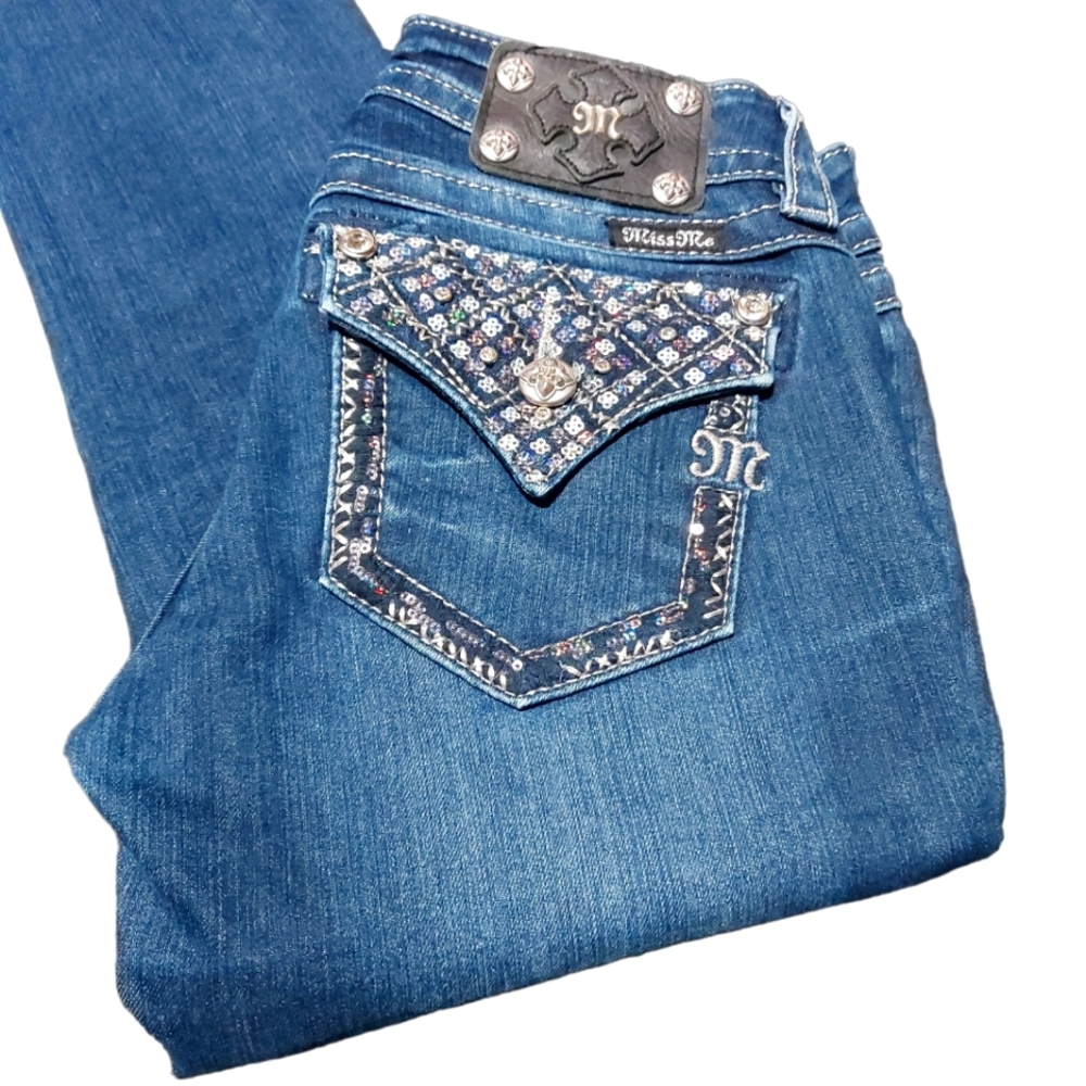 Miss me Signature Skinny Jeans Size 26